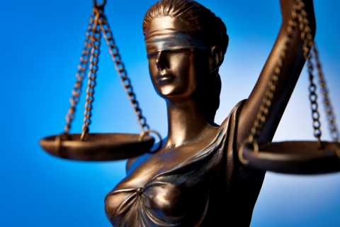 Blind Justice Statue