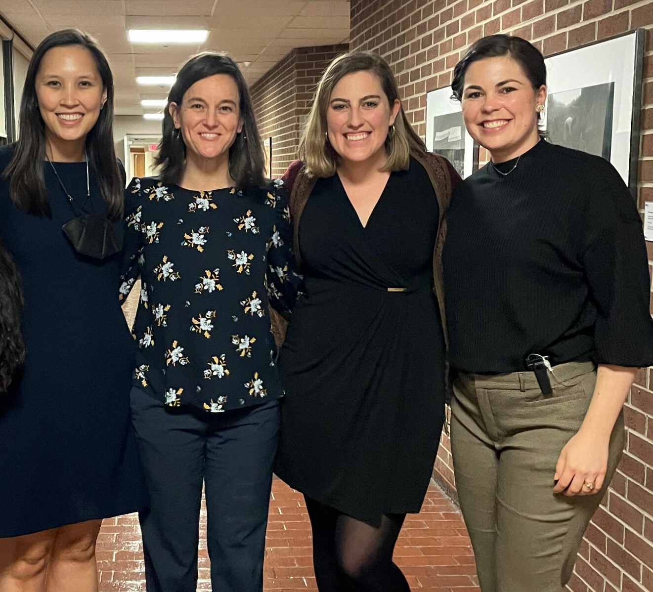 Summer Associate Gabby Delgado and Brooks Pierce associates: Amanda Hawkins, Jamey Lowdermilk, Kasi Robinson, Jessi Thaller-Moran
