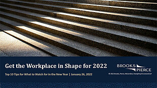 Get the Workplace in Shape for 2022