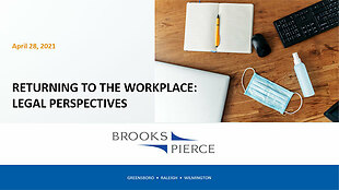 Returning to the Workplace: Legal Perspectives